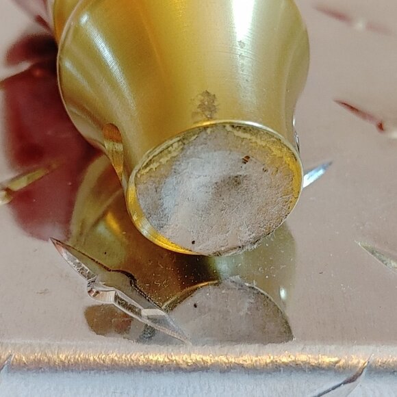 RARE SLEEMAN Cream ALE Tap Handle Stubby Knob Gear Shifter Bar Used Cherry Red - Picture 3 of 5